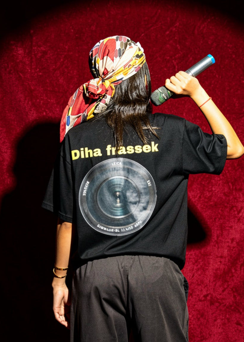 "3afak! Diha Frassek" Focus Tee